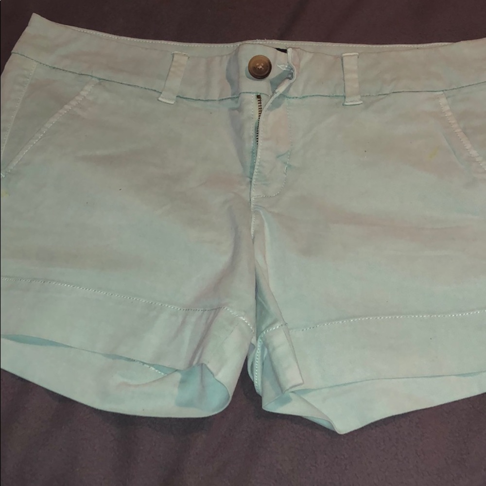 Light Blue blemish free cargo short